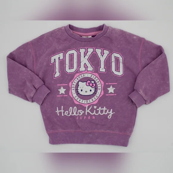 Hello Kitty Girls Vintage Crewneck Sweatshirt – Size 4T - Picture 1 of 4
